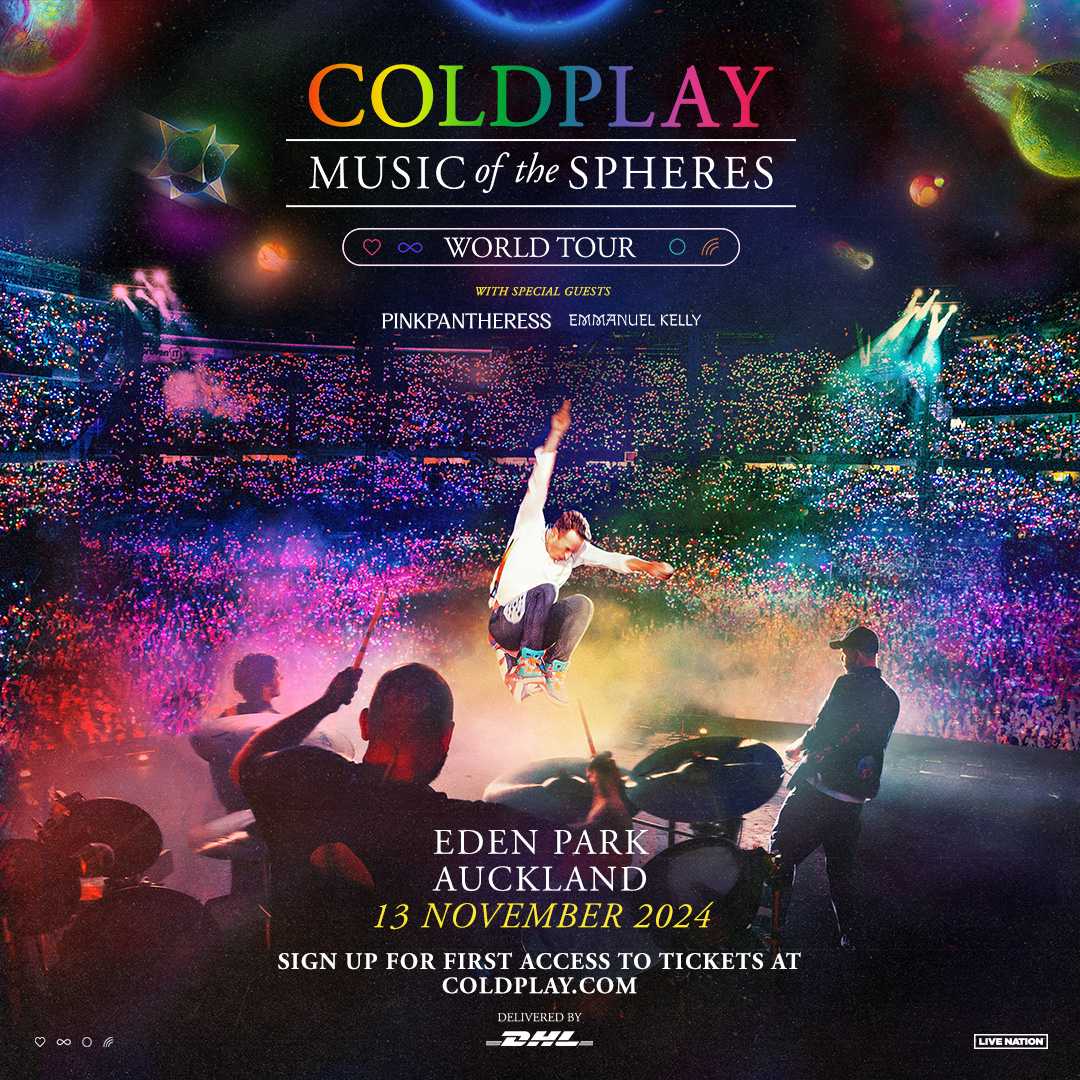 Coldplay’s ‘Music of Spheres’ world tour comes to Eden Park Eden Park