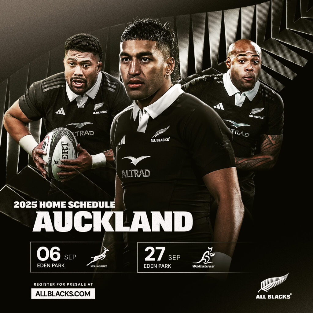 All Blacks return to The Fortress in 2025 for two historic tests