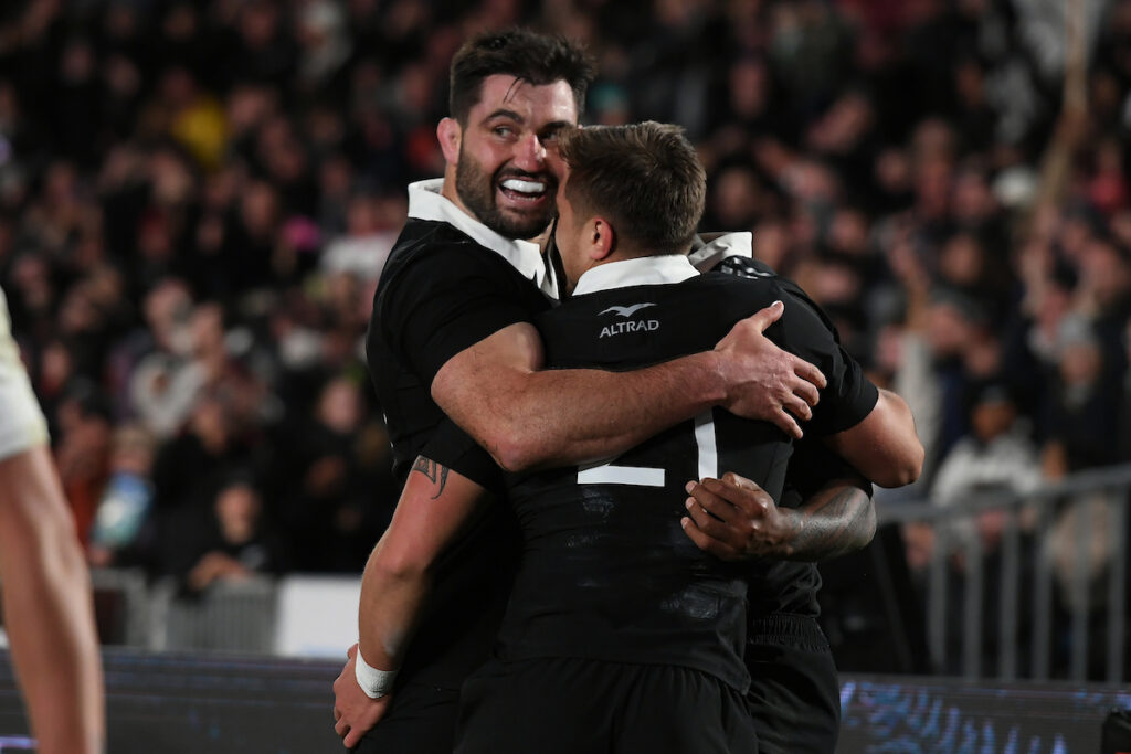 Eden Park celebrates another All Blacks win