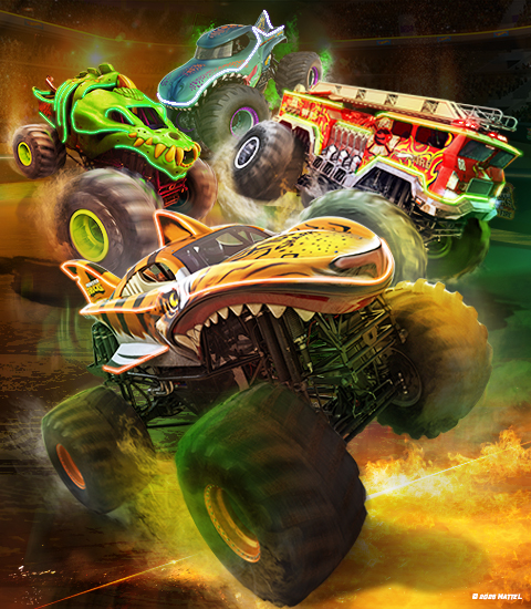 Hot Wheels Monster Trucks Live™ announces Eden Park debut