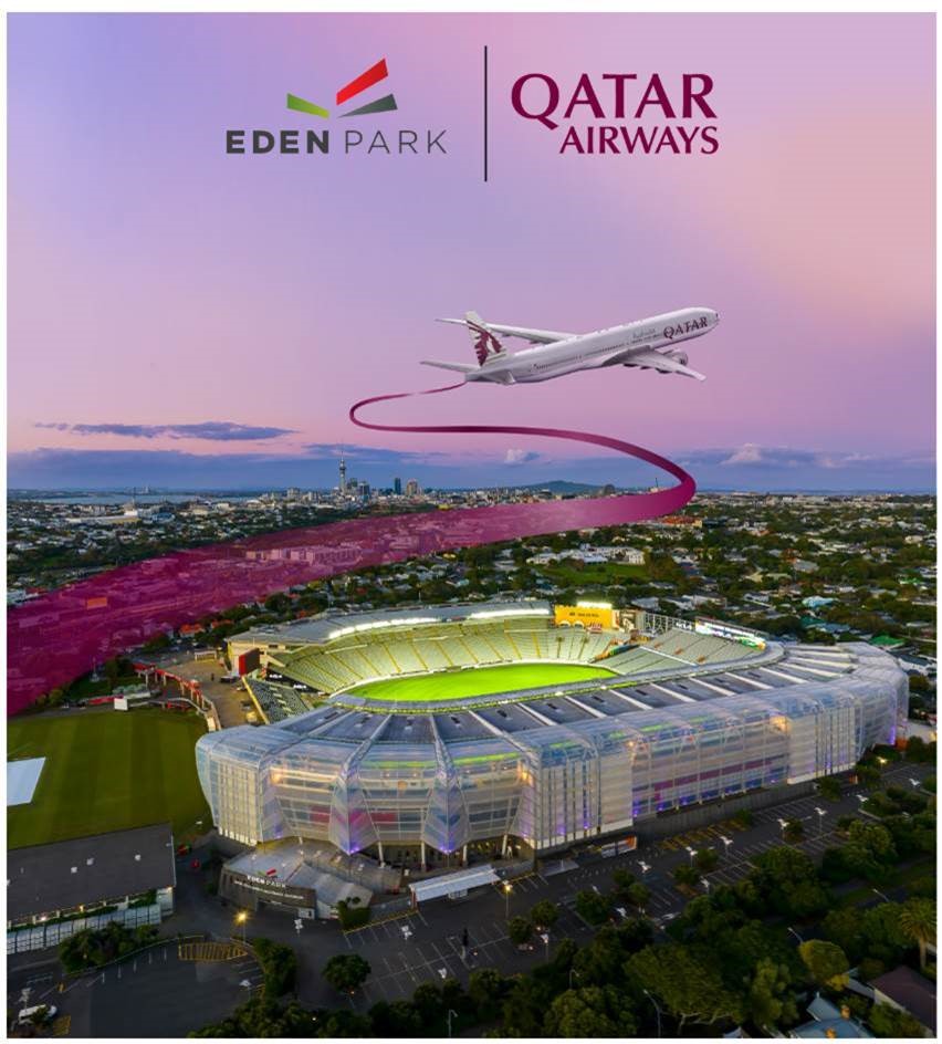 Eden Park renews partnership with Qatar Airways