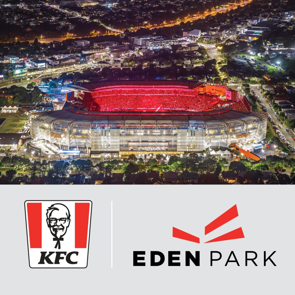 KFC Joins Eden Park as Icon Partner to Supercharge Fan Experience