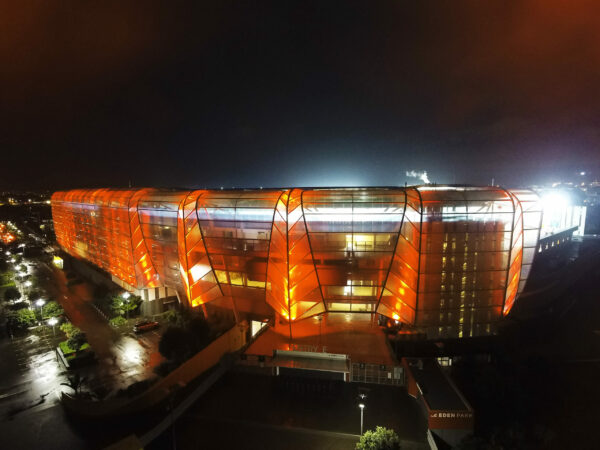 Eden Park lights orange for World Vision 40 Hour Famine