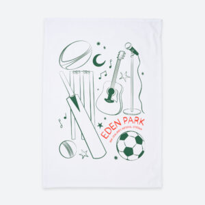 Eden Park tea towel illustrations