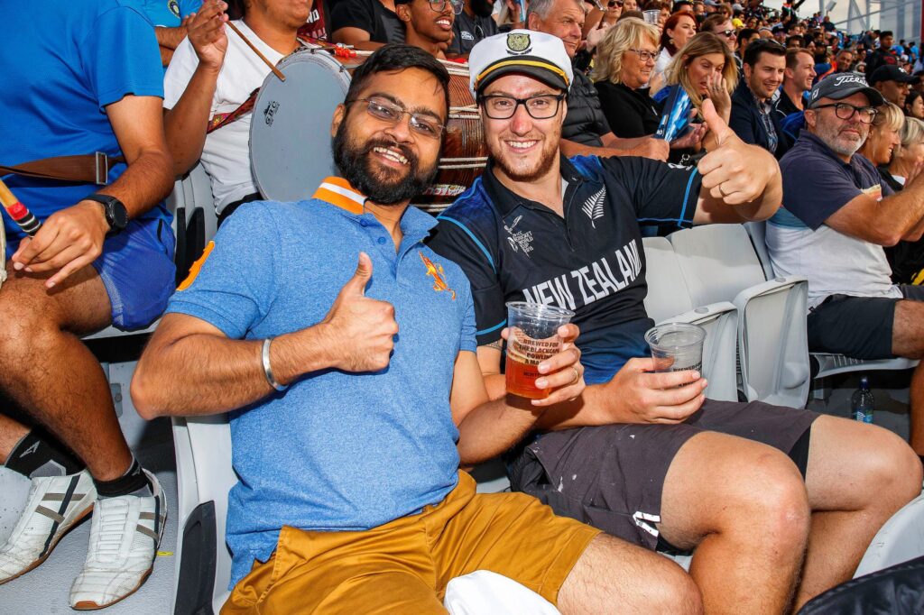 Photo of two people in their seats