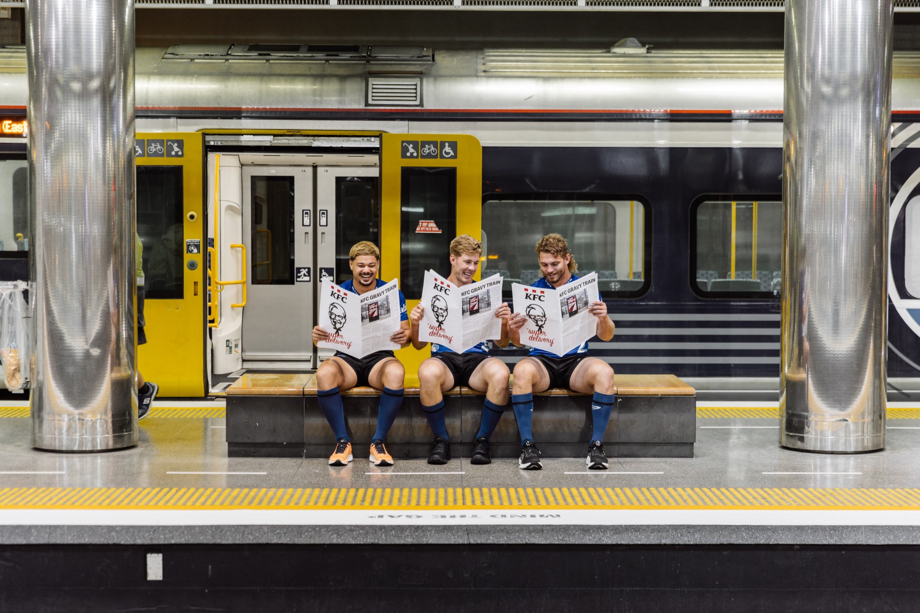 Kfc gravy train aj lam james thomspon adrian choat 1