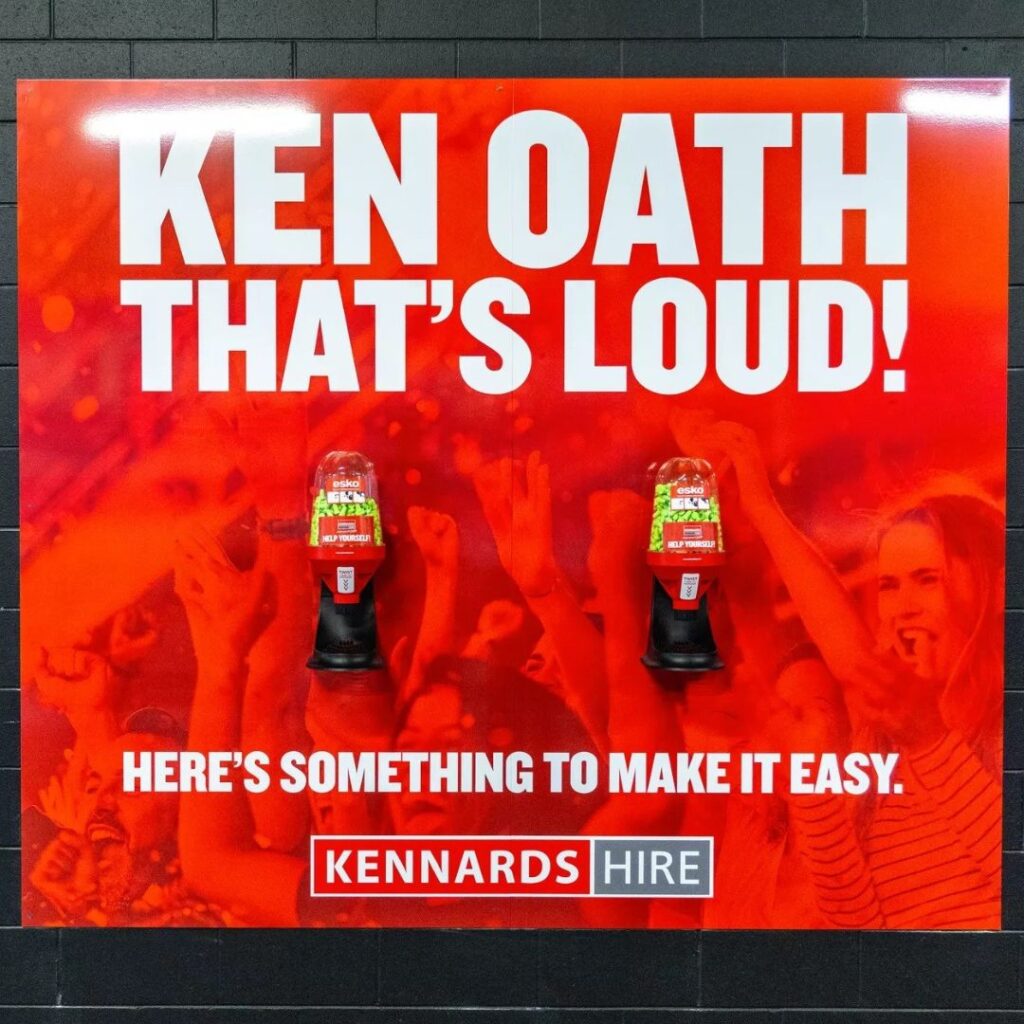 Kennards hire sound sensitivity station